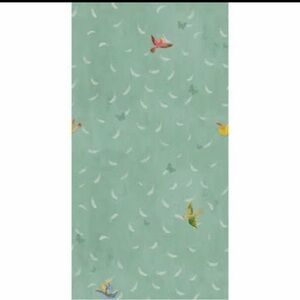 Colorful Bird Pattern Wallpaper